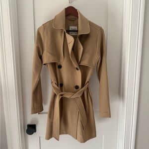 Abercrombie & Fitch Tan Trench Coat